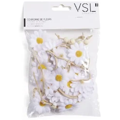 Couronne de fleurs marguerite < Gifi Sale