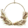 Couronne fleurs séchées Ø32cm < Gifi New