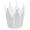 Couronne papier thème fée x8