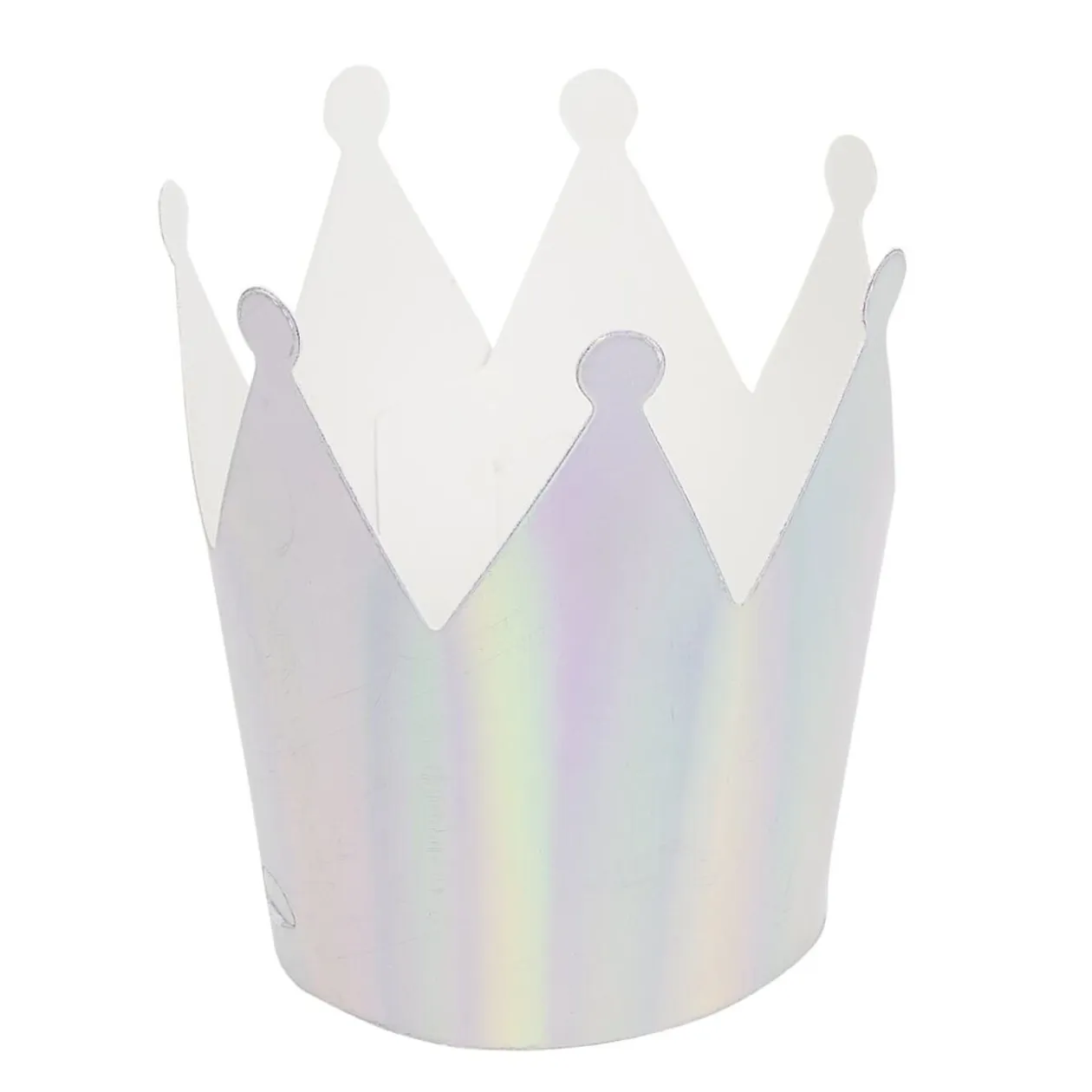 Couronne papier thème fée x8