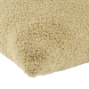 Coussin carré bouclette beige 45x45cm < Gifi New
