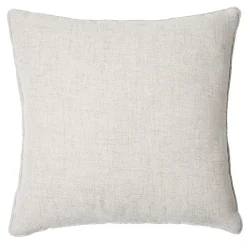 Coussin carré effet lin beige 45x45cm < Gifi Best