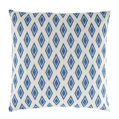 Coussin carré en polycoton à motifs 40x40cm (3 modèles)