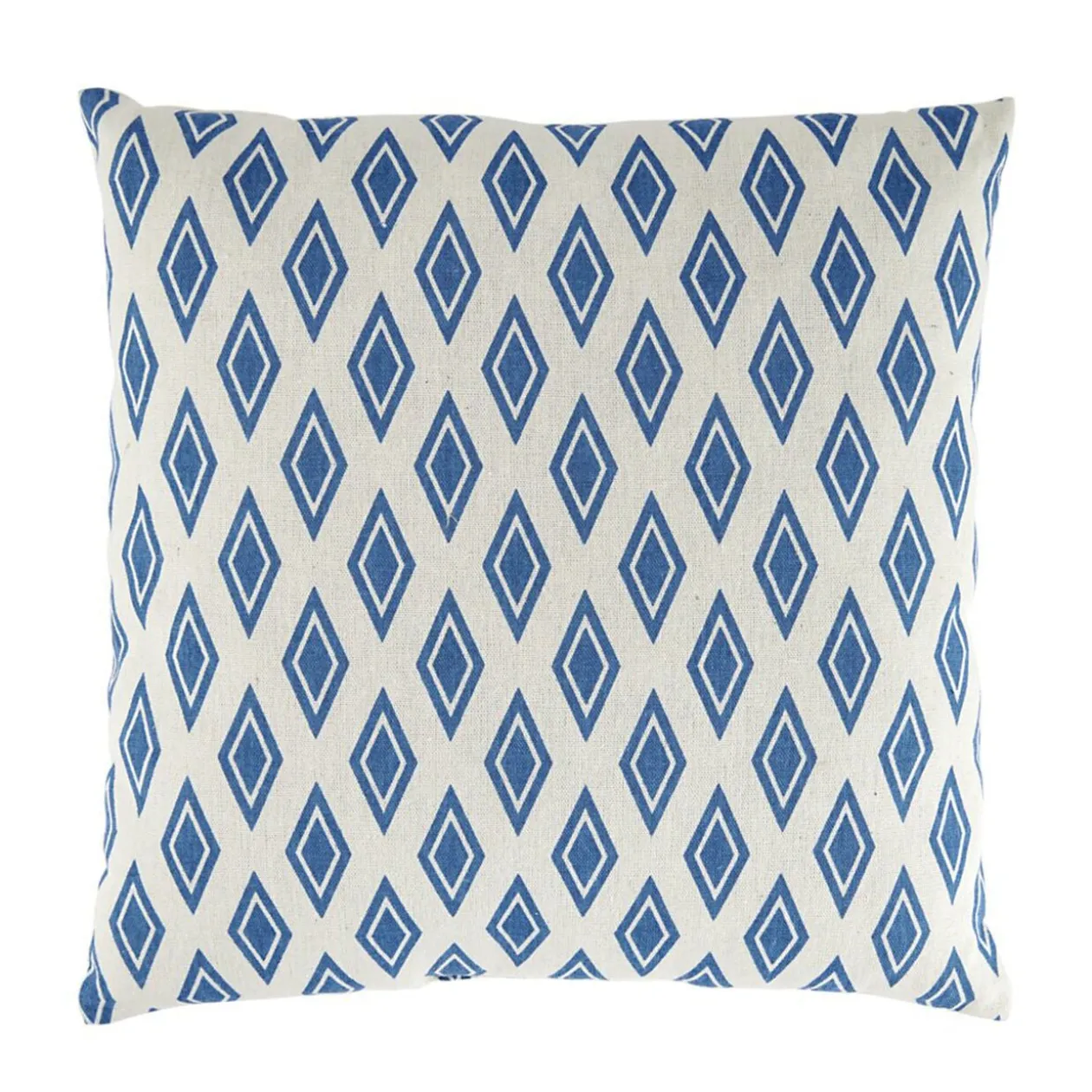 Coussin carré en polycoton à motifs 40x40cm (3 modèles)