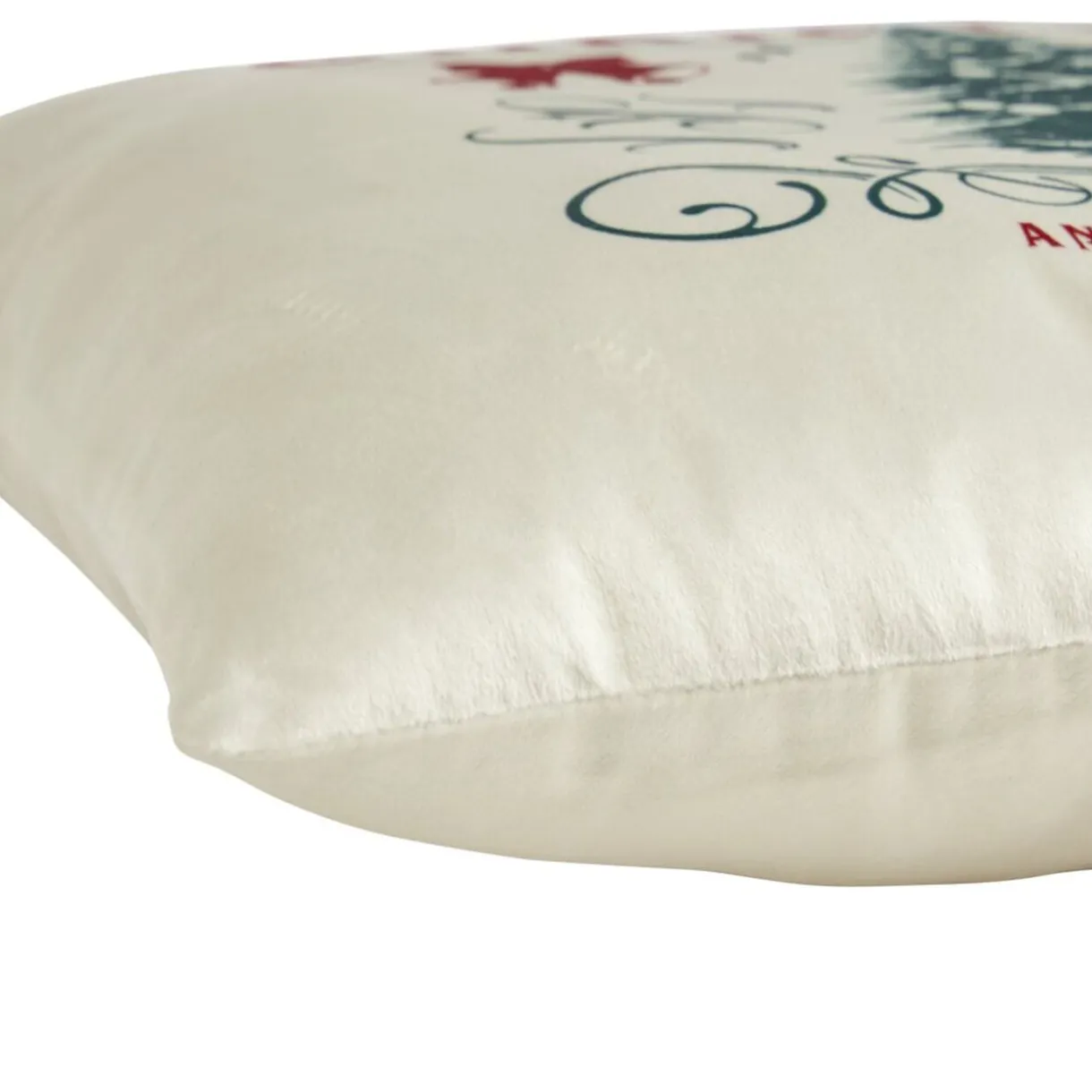 Coussin carré imitation velours imprimé Noël L45X45XH10 cm (4 modèles) < Gifi Discount
