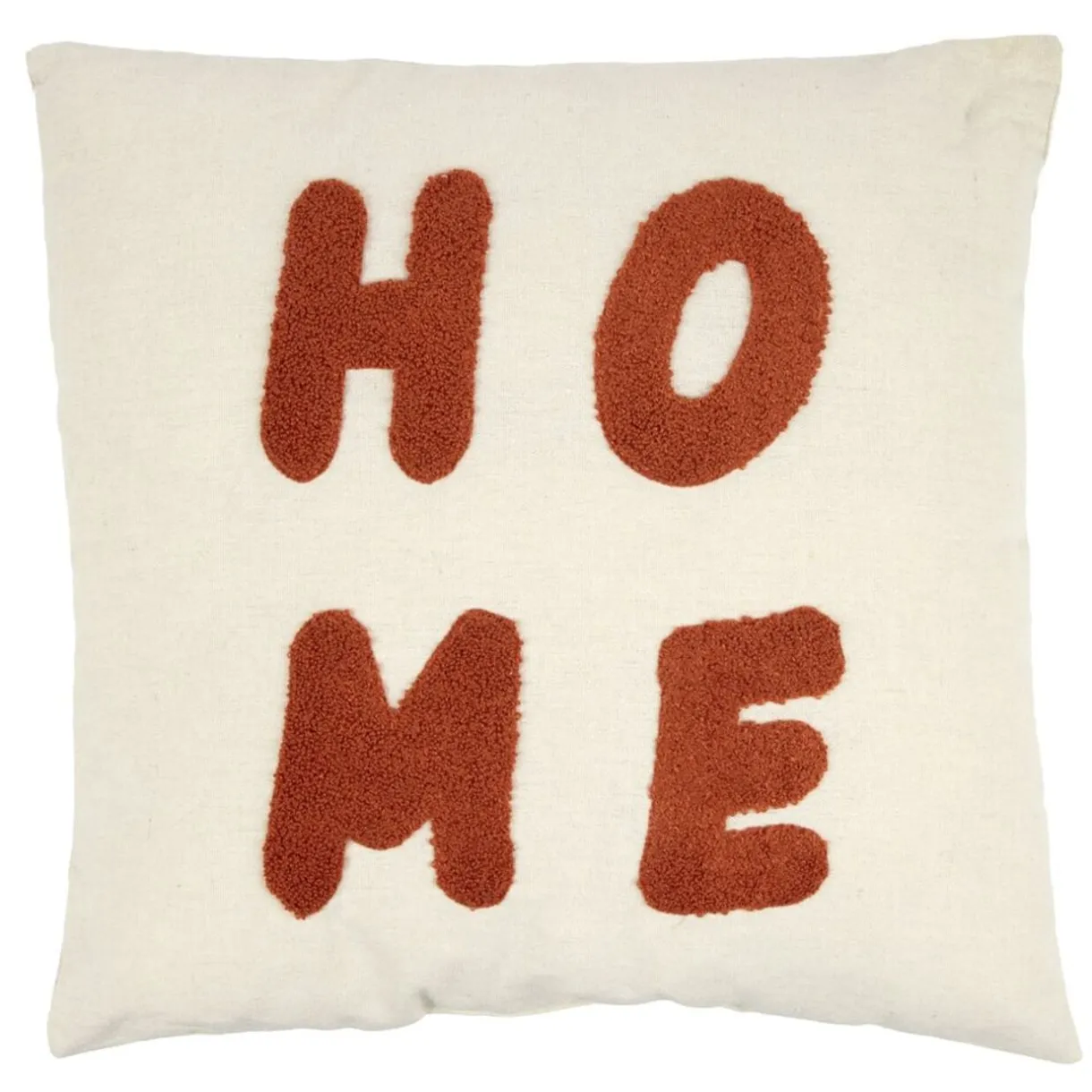 Coussin carré inscription brodée coloré 40x40cm (4 modèles) < Gifi