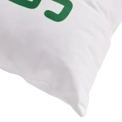 Coussin carré inscription Chili Spicy motif piment blanc vert rouge 40x40cm < Gifi Online