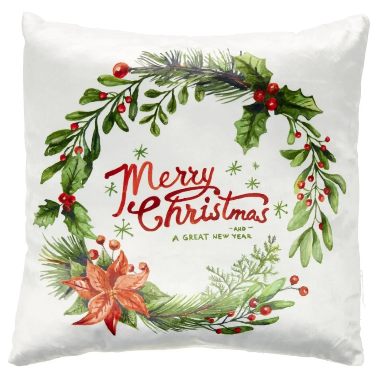 Coussin carré motif Noël 40x40cm (6 modèles) < Gifi Clearance