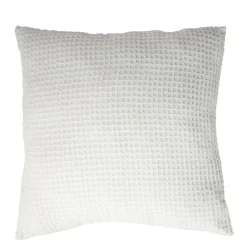 Coussin carré quadrillage chenille 45x45cm (3 modèles) < Gifi Discount