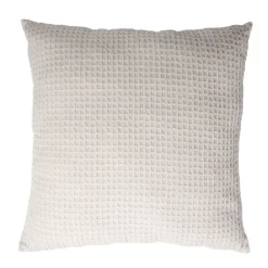 Coussin carré quadrillage chenille 45x45cm (3 modèles) < Gifi Discount
