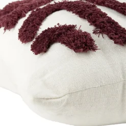 Coussin carré tufté relief coloré 45x45cm (4 modèles)