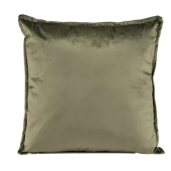 Coussin carré velours uni 45x45cm (2 modèles)