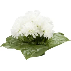 Coussin chrysanthème artificiel 15 têtes blanc < Gifi Clearance