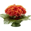 Coussin chrysanthème artificiel 15 têtes orange < Gifi Clearance