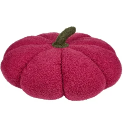 Coussin citrouille XL polyester Ø45xH33cm (4 modèles)