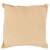 Coussin déco nid d'abeille 45x45cm orange < Gifi Sale