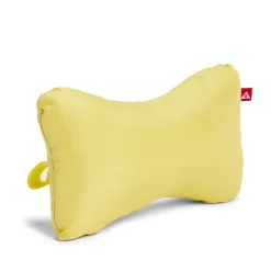 Coussin de tête pour fauteuil Urban uni jaune 15x25cm