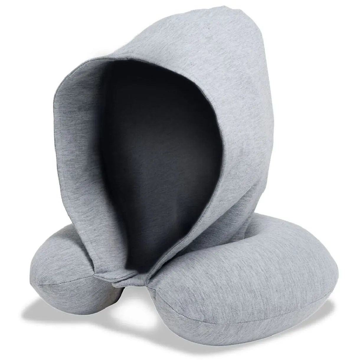 Coussin de voyage microbille capuche (3 modèles) < Gifi New
