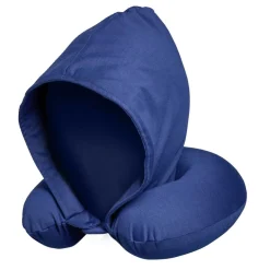 Coussin de voyage microbille capuche (3 modèles) < Gifi New