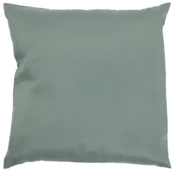 Coussin d'extérieur carré uni vert 40x40 cm < Gifi New