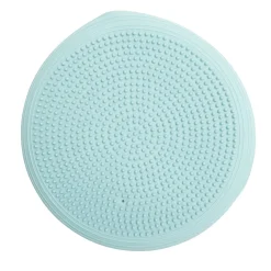 Coussin d'équilibre rond en plastique bleu Ø35xH7,5cm < Gifi Discount