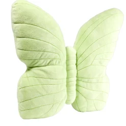 Coussin forme papillon 30x37cm (2 modèles violet ou vert) < Gifi