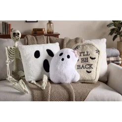 Coussin Halloween visage mignon polyester 40x40cm (3 modèles) < Gifi Best