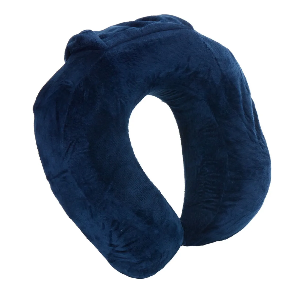Coussin à mémoire de forme pour le cou bleu marine < Gifi New