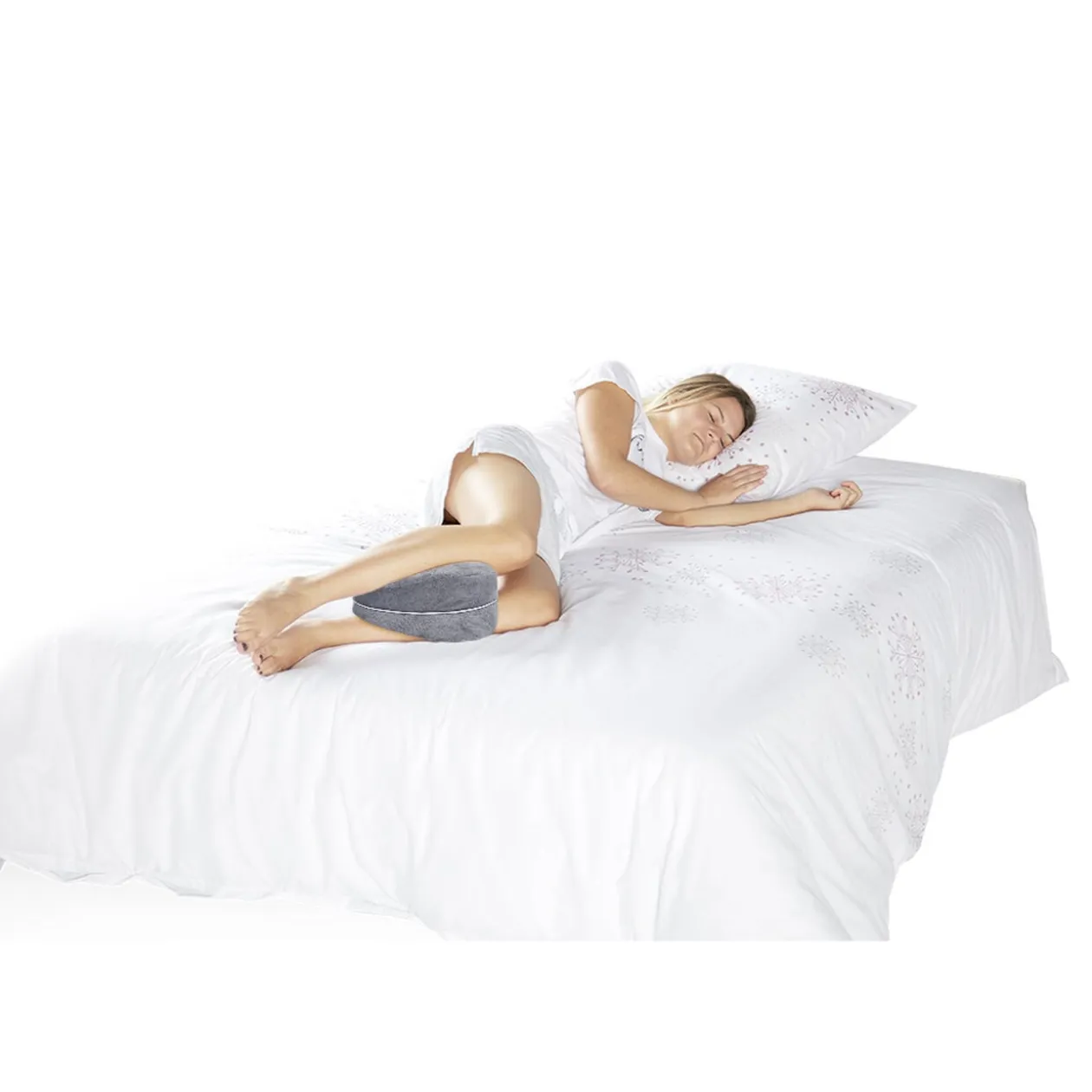 Coussin à mémoire de forme soutien jambes et genoux