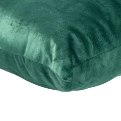 Coussin rectangulaire velours imprimé sapins de Noël polyester L50X30 cm vert < Gifi Clearance