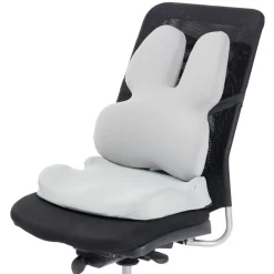 Coussin siège de bureau mémoire de forme déhoussable 44x39xép10cm