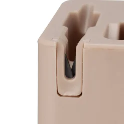 Couteau de cuisine x5 et 1 ciseaux XL avec support et aiguiseur intégré