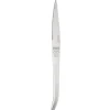 Couteau de table inox Intuition 23,5cm blanc argenté < Gifi New