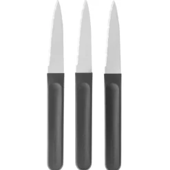 Couteau d'office lame microdentée x3 < Gifi Outlet