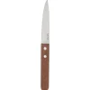 Couteau d'office manche bois lame inox 8 cm