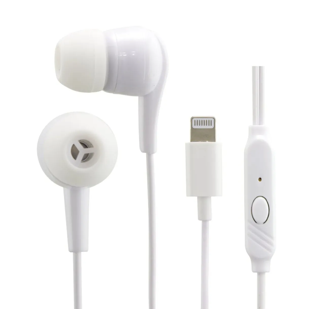 Écouteur filaire pour iphone avec micro L1,2m < Gifi Discount