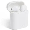 Écouteurs Bluetooth avec étui de charge blanc