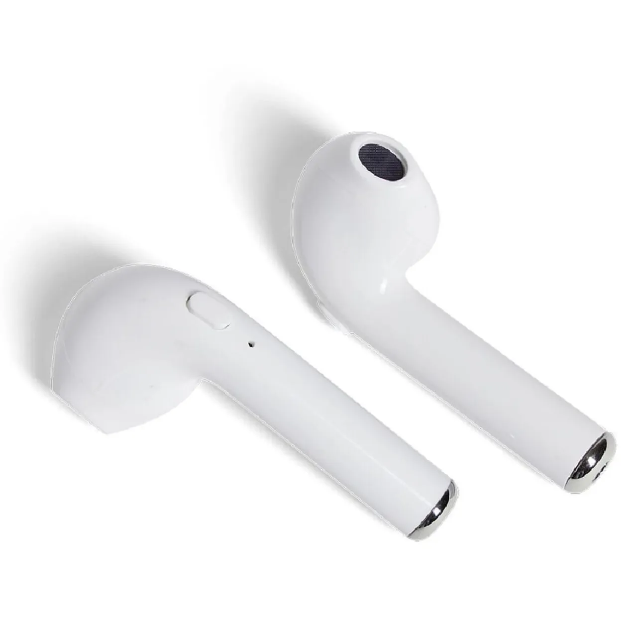 Écouteurs Bluetooth avec étui de charge blanc