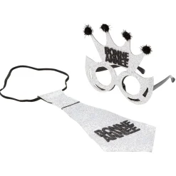 Cravate et lunettes fantaisie (3 modèles)