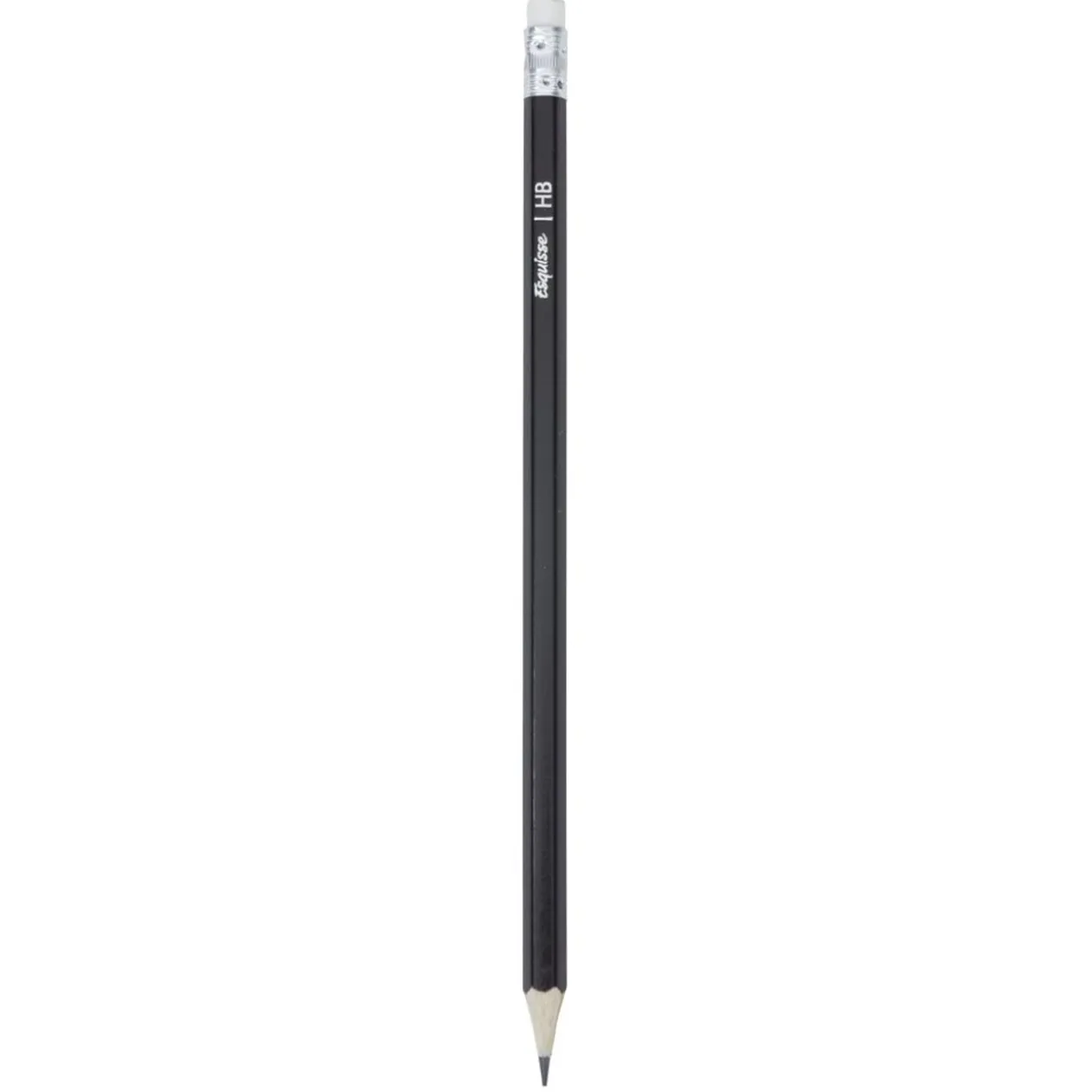 Crayon graphite HB avec gomme x4