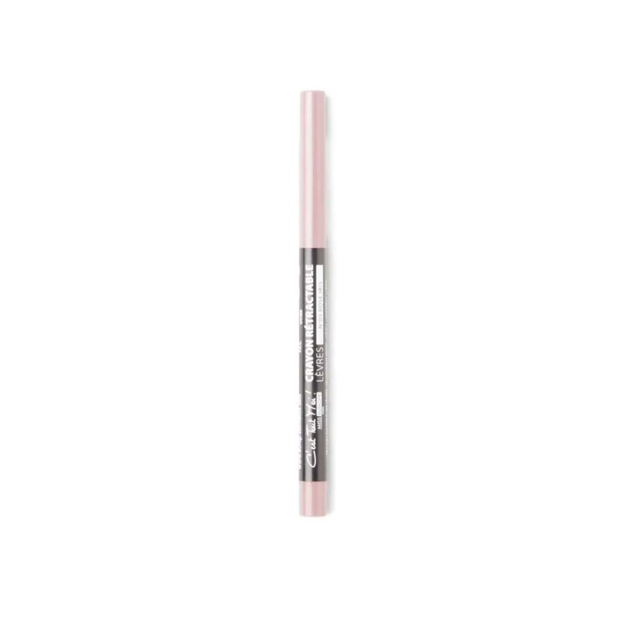 Crayon à lèvres rétractable N°03 rose iris