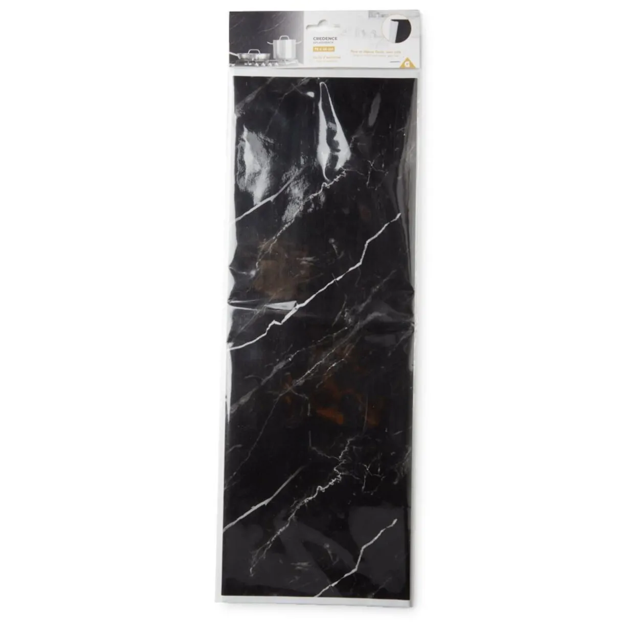 Crédence en papier et pvc effet bois naturel - 75x45cm < Gifi Discount