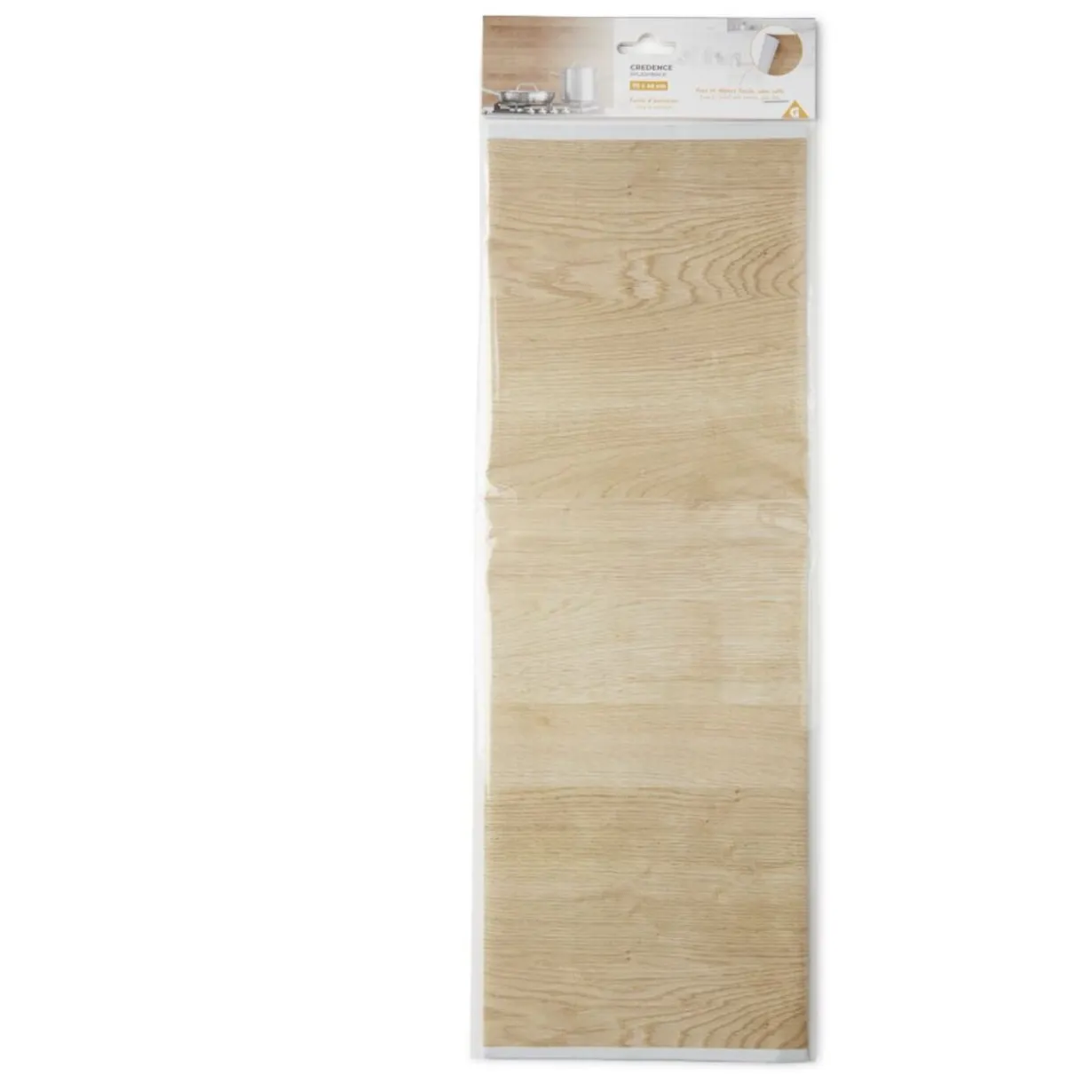 Crédence en papier et pvc effet noir marbré - 75x45cm < Gifi Discount
