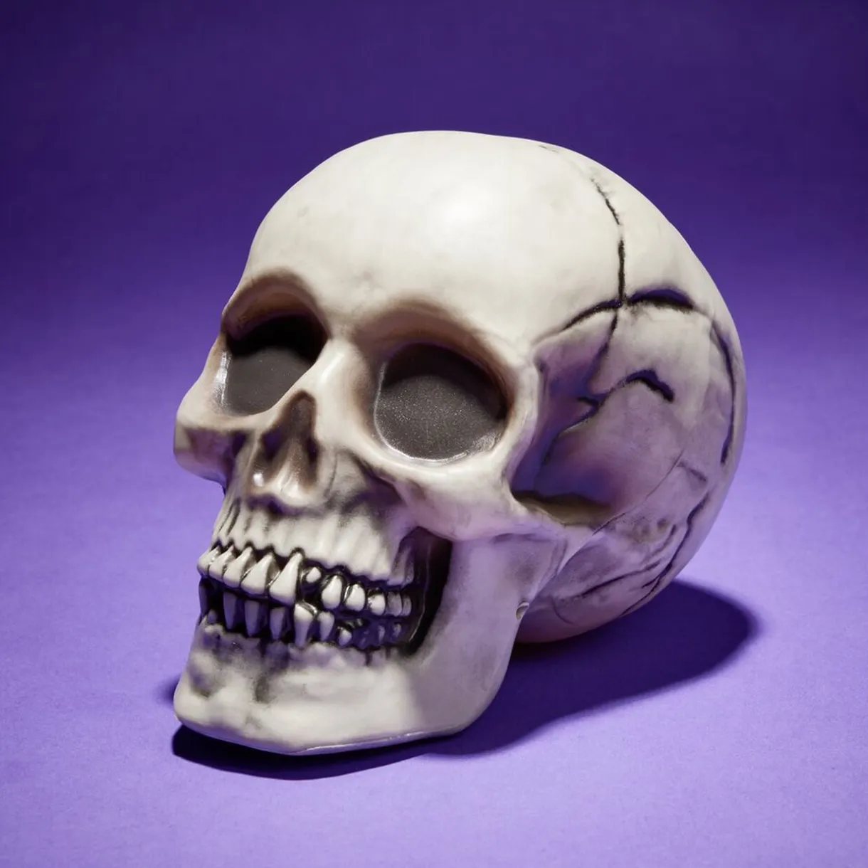 Crâne décoration Halloween 19x15xH16cm < Gifi Sale