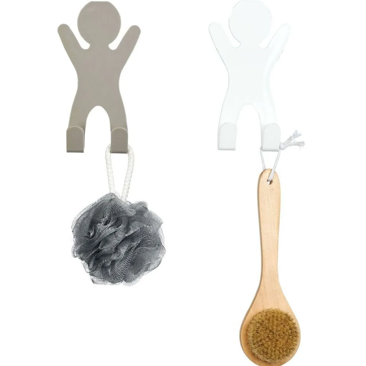 Crochet de porte forme bonhomme bleu - 10,5xH.19 cm < Gifi Discount