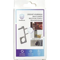 Crochet hygiènique multi-usages plastiquel (3 modèles)
