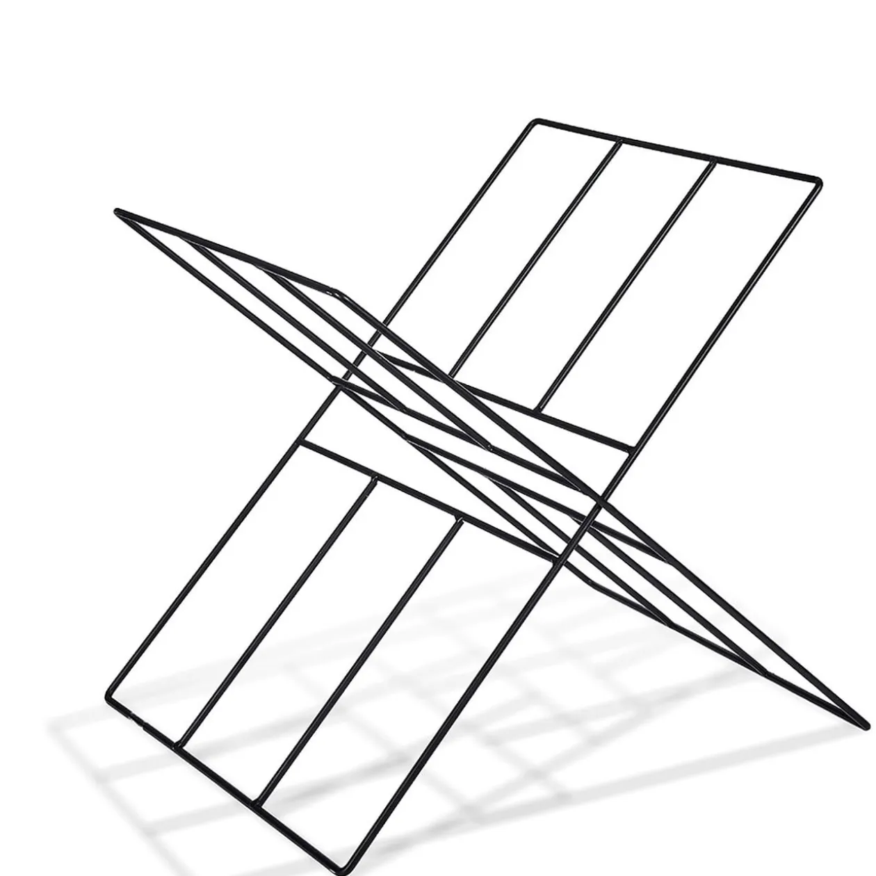 Croisillon Box Cube métal noir