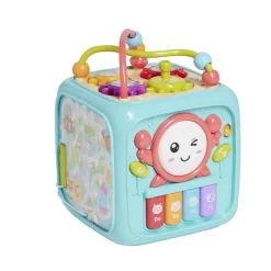 Cube activité enfant 14x14x17,7cm