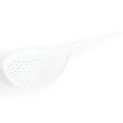Cuillère écumoire plastique blanc ou orange < Gifi New