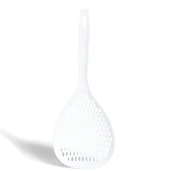 Cuillère écumoire plastique blanc ou orange < Gifi New
